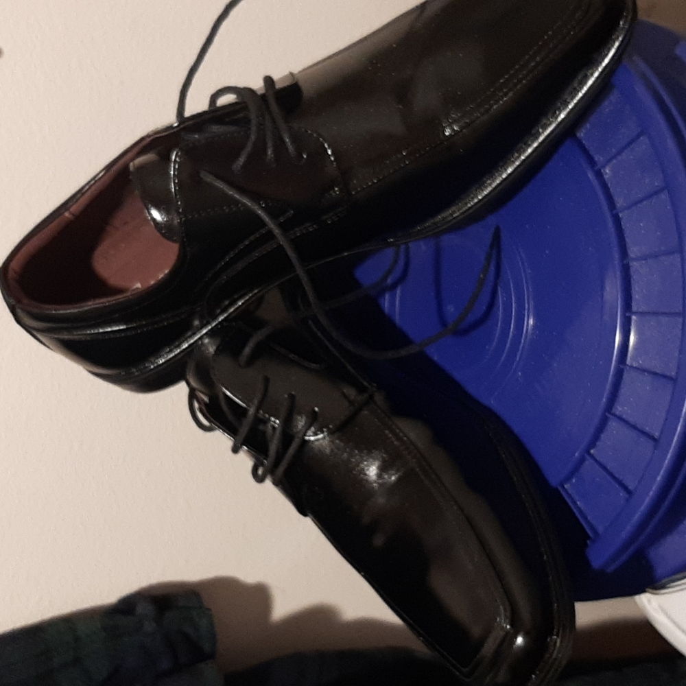 Freeman Colter Black Size 11 Dress Shoes